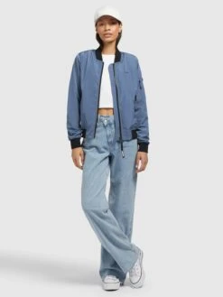 Khujo Tussenjassen Tussenjas Stence2 Dames Blauw -Khujo 5de29641214c1c9b5bbce0e679cacd2e