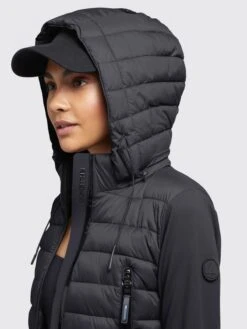 Khujo Tussenjassen Tussenjas Dalis Matt Dames Zwart -Khujo 5df6cffc63b81bc1c7fc292d393977fd