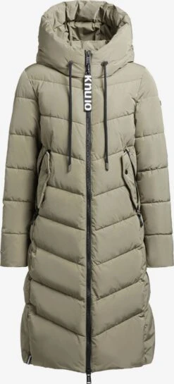 Khujo Wintermantels Wintermantel KLAYD Dames Kaki