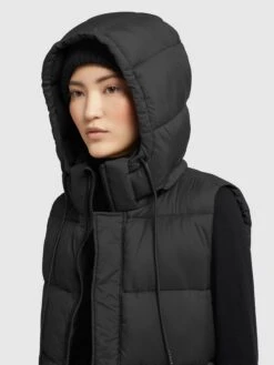 Khujo Bodywarmers Bodywarmer Eden Dames Zwart -Khujo 5f6382a06a93a10ffacddf233bb433d2