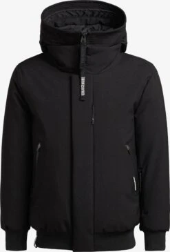 Khujo Winterjassen Winterjas Wayer Heren Zwart