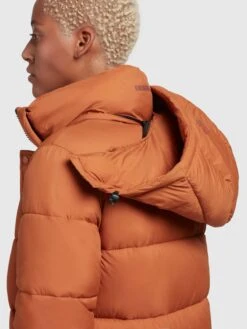 Khujo Wintermantels Wintermantel Corinna Dames Cognac -Khujo 64f34e09ac76883ab6d6b0535059646d