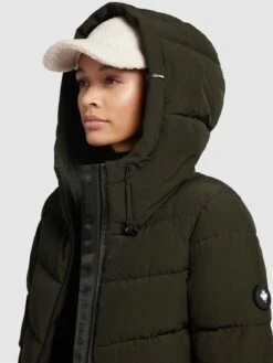 Khujo Winterjassen Winterjas Fames Dames Donkergroen 16 Khujo Winterjassen Winterjas Fames Dames Donkergroen -Khujo 67e601ff27e1ed64d7c26f4a4bb28802