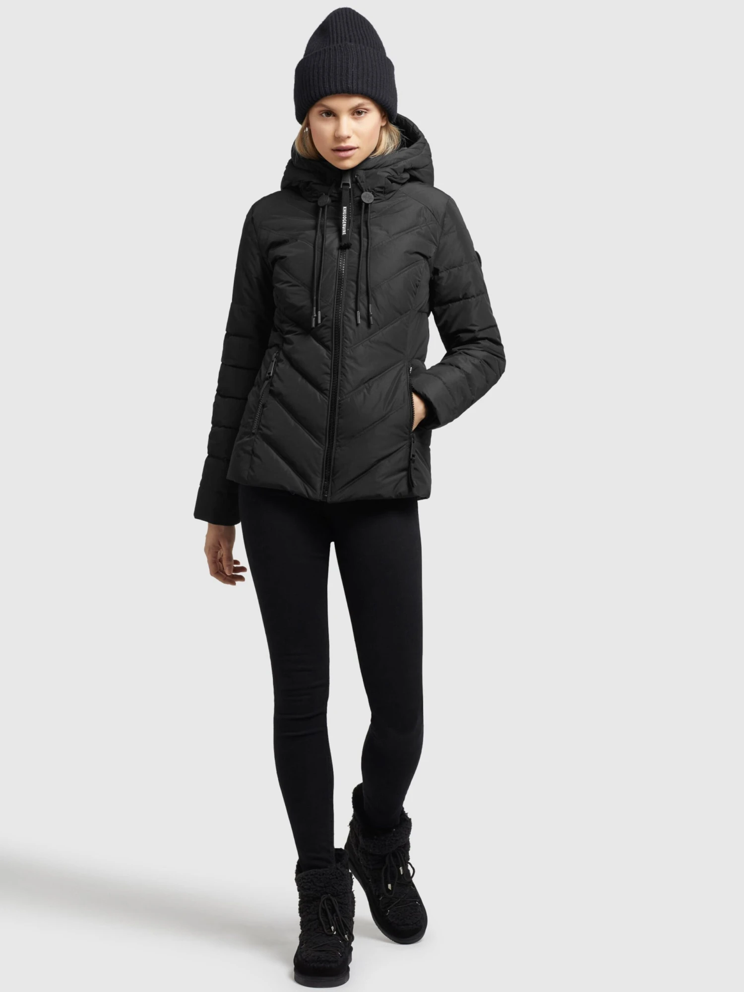 Khujo Tussenjassen Tussenjas Stern Dames Zwart 5 Khujo Tussenjassen Tussenjas Stern Dames Zwart - Afbeelding 3