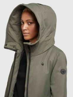 Khujo Tussenmantels Tussenmantel LISAD Dames Kaki -Khujo 6c9fa566bf470dcd7a03313c9b82f704
