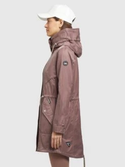 Khujo Parkas Tussenparka ONDA2 Dames Bruin -Khujo 6e2570ac841c6ec427477a06402e9429