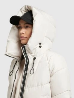 Khujo Winterjassen Winterjas Esila 3 Dames Natuurwit -Khujo 6f0ac7f71a8d2b180fc560a5e6ee98b2