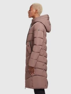 Khujo Wintermantels Wintermantel Ayleena Dames Chamois -Khujo 70271bbd9cb0ce12b9d314cbbe39b550