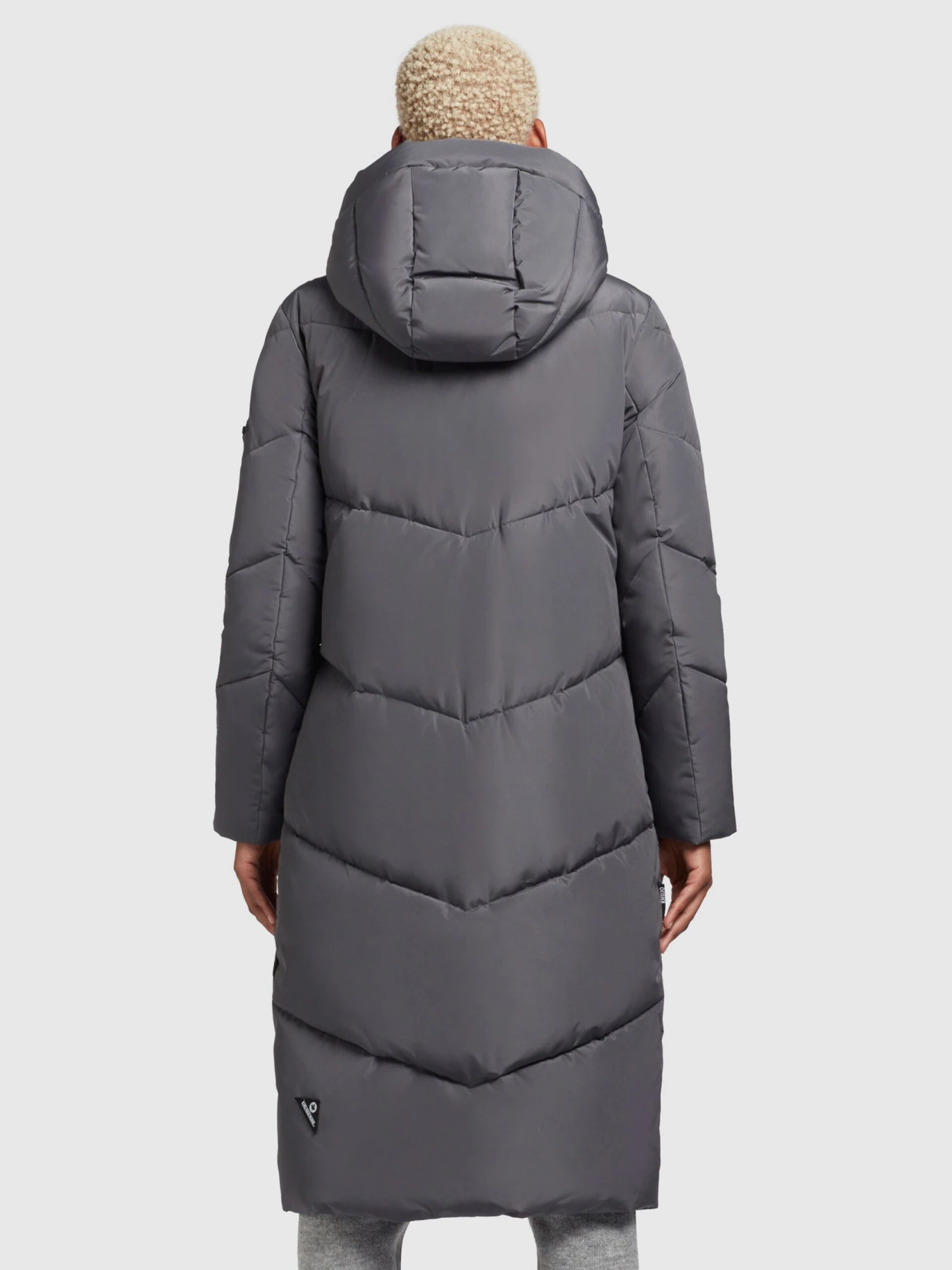 Khujo Tussenmantels Tussenmantel Dames Basaltgrijs 5 Khujo Tussenmantels Tussenmantel Dames Basaltgrijs - Afbeelding 3