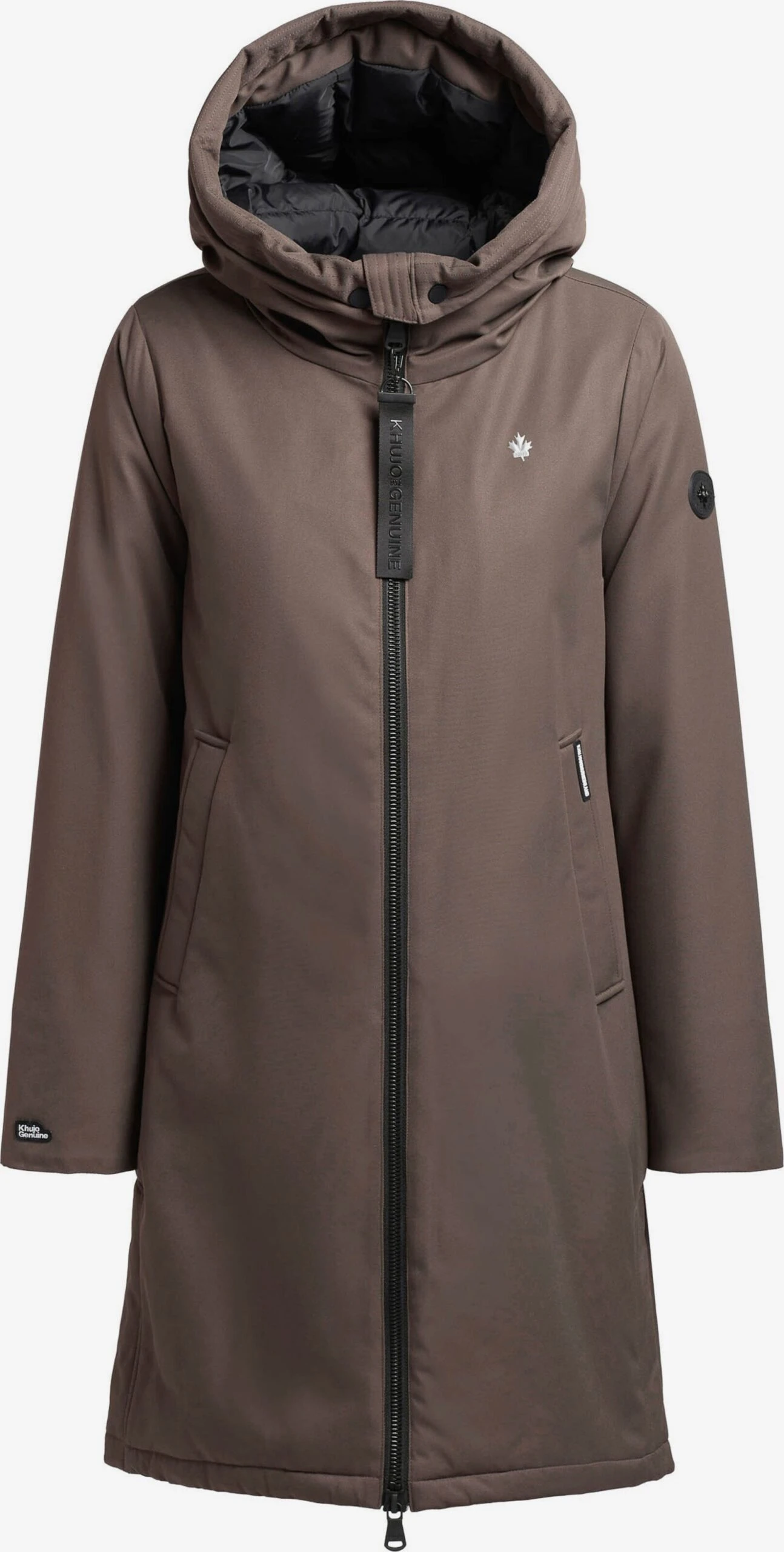 Khujo Tussenmantels Tussenmantel Lisad Dames Mokka 3 Khujo Tussenmantels Tussenmantel Lisad Dames Mokka