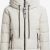 Khujo Winterjassen Winterjas Joilee Dames Offwhite -Khujo 710a68ce48fd4a217f45524708e5264d