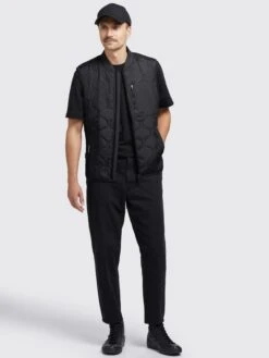 Khujo Bodywarmers Bodywarmer Liel Heren Zwart -Khujo 73a419389e59da28749c7d062ef74101