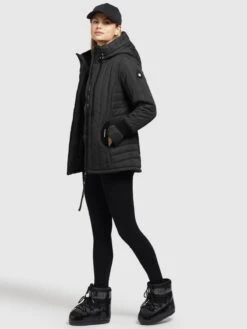 Khujo Winterjassen Winterjas TWEETY PRIME6 Dames Zwart -Khujo 77f9833834a3b2c341f2d84051dacc59