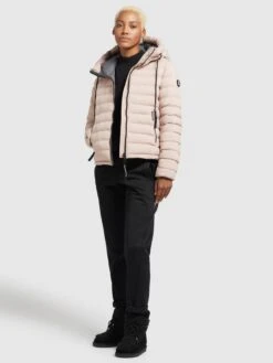 Khujo Tussenjassen Tussenjas Lovina Dames Poederroze -Khujo 78b1f8b354faf59128815e00210a0a78