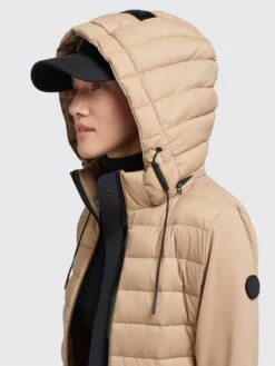 Khujo Wintermantels Wintermantel RUTH MATT Dames Beige -Khujo 78b79c68ab5052f8f8a02c81e3f8da9a