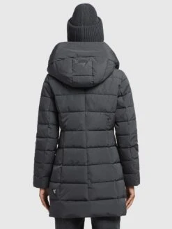 Khujo Korte Mantels Wintermantel Floyt Dames Donkergrijs -Khujo 78e62d706734a4873964f02700310daa