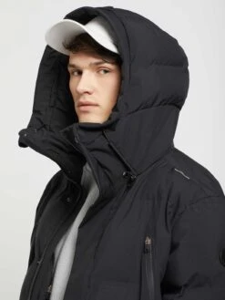 Khujo Winterjassen Winterjas Clide Heren Zwart -Khujo 823efd13beb0ea707e9d2066d8eb3421