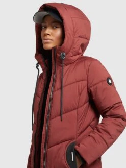 Khujo Tussenmantels Tussenmantel Aribay Dames Roestrood -Khujo 834eeea42530509a149d302c10099e22