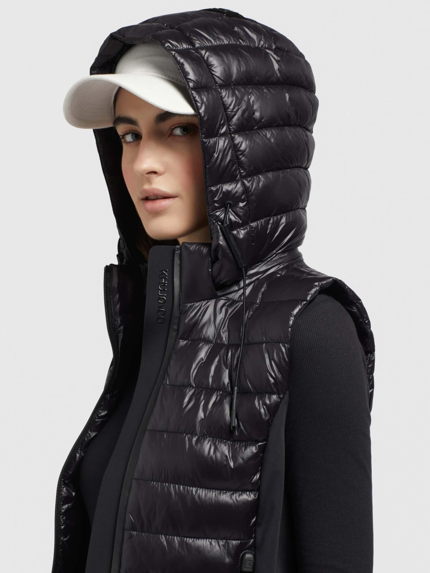 Khujo Bodywarmers Bodywarmer Fabia Dames Zwart 9 Khujo Bodywarmers Bodywarmer Fabia Dames Zwart - Afbeelding 7