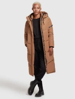 Khujo Tussenmantels Tussenmantel Sonje Dames Karamel -Khujo 899bc6374c7dc3040a4867d5013f74b9