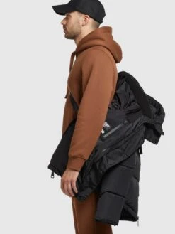 Khujo Winterjassen Winterjas Jedi Heren Zwart -Khujo 8a95b39ee26ca68bea4bbfa7972c86ce