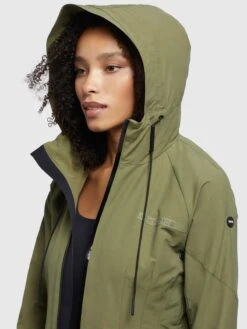 Khujo Parkas Tussenparka Dames Olijfgroen -Khujo 8c23c7846942d7855b93ff7c7cc413c1