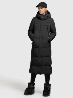 Khujo Tussenmantels Tussenmantel Melona Dames Zwart -Khujo 8d298777f2d691999e154d6d75a5d38f