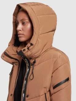 Khujo Tussenmantels Tussenmantel Sonje Dames Karamel -Khujo 9412620f44708db2ea24c185a4d1ebbd