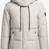 Khujo Winterjassen Winterjas Eunice Dames Offwhite -Khujo 9464abd7768b540ffa340b562bb0fbe8