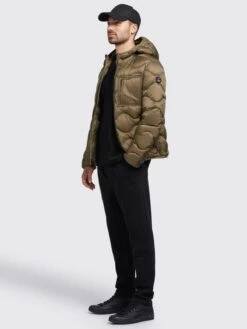 Khujo Tussenjassen Tussenjas Remo Heren Olijfgroen -Khujo 95539316101dbacab2c0204e4537a5b1