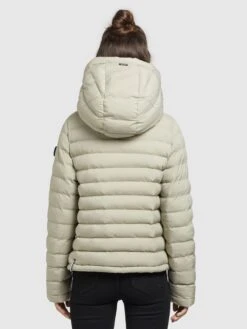 Khujo Tussenjassen Tussenjas Lovina Dames Mintgroen -Khujo 95f6f6656f11c48188a1a83714a56e72