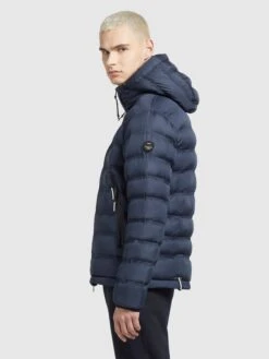 Khujo Winterjassen Winterjas Gamer Heren Donkerblauw -Khujo 9601cce8a768db3af42f136c60b089a2