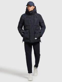 Khujo Winterjassen Winterjas Jedi Heren Donkerblauw -Khujo 9c80ee89eb6c684130d9766900f31cc2