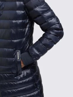 Khujo Winterjassen Winterjas Greta Dames Navy -Khujo 9fe71d6d990571e4e2640311bae6c1c7