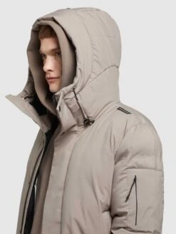 Khujo Winterjassen Winterjas Cann Heren Lichtbruin -Khujo a14ed001eab28946683a3ed54bbf4c14