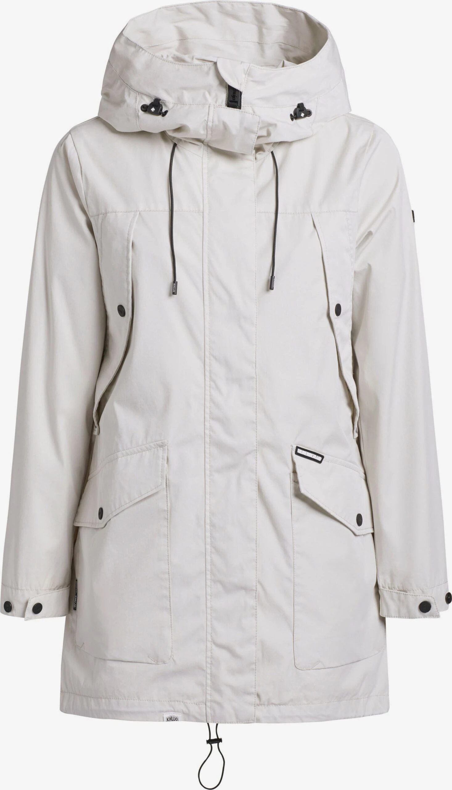 Khujo Tussenmantels Tussenmantel AIRA Dames Lichtgrijs 3 Khujo Tussenmantels Tussenmantel AIRA Dames Lichtgrijs