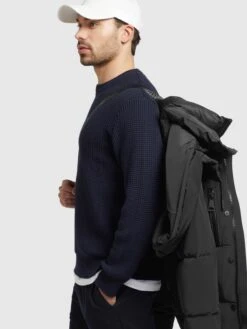 Khujo Winterjassen Winterjas Bizkit Heren Zwart -Khujo a551f145e1abb13a3504eb3dbdf36e18