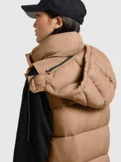 Khujo Bodywarmers Bodywarmer Tourin Dames Lichtbruin -Khujo af54ea1eb5311b795501cce2c27dfb06