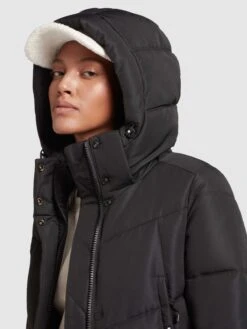 Khujo Wintermantels Wintermantel Limetta Dames Zwart -Khujo b0762905c6558415bc65552fd0c8152d