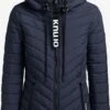 Khujo Winterjassen Winterjas Patt Dames Donkerblauw -Khujo b11bac3d506d8808096da1aceec15ae4
