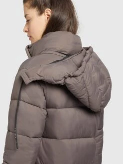 Khujo Wintermantels Wintermantel Julina Dames Sepia -Khujo b11d65f2a3b2854343a9d7ca73b9d10f