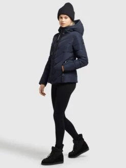 Khujo Tussenjassen Tussenjas Stern Dames Donkerblauw -Khujo b1b2420578547adb2afff6d906f8be3a