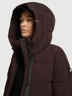 Khujo Korte Mantels Wintermantel Wente Dames Braam -Khujo b295d5014ee32bb36feade7aba65a9ca