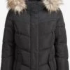 Khujo Winterjassen Winterjas Winsen Dames Zwart -Khujo b2f4272598a39d693b1bcd110944e3be