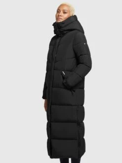 Khujo Wintermantels Wintermantel Shimanta 2 Dames Zwart -Khujo b39f122106606e54f83afe03935213b9