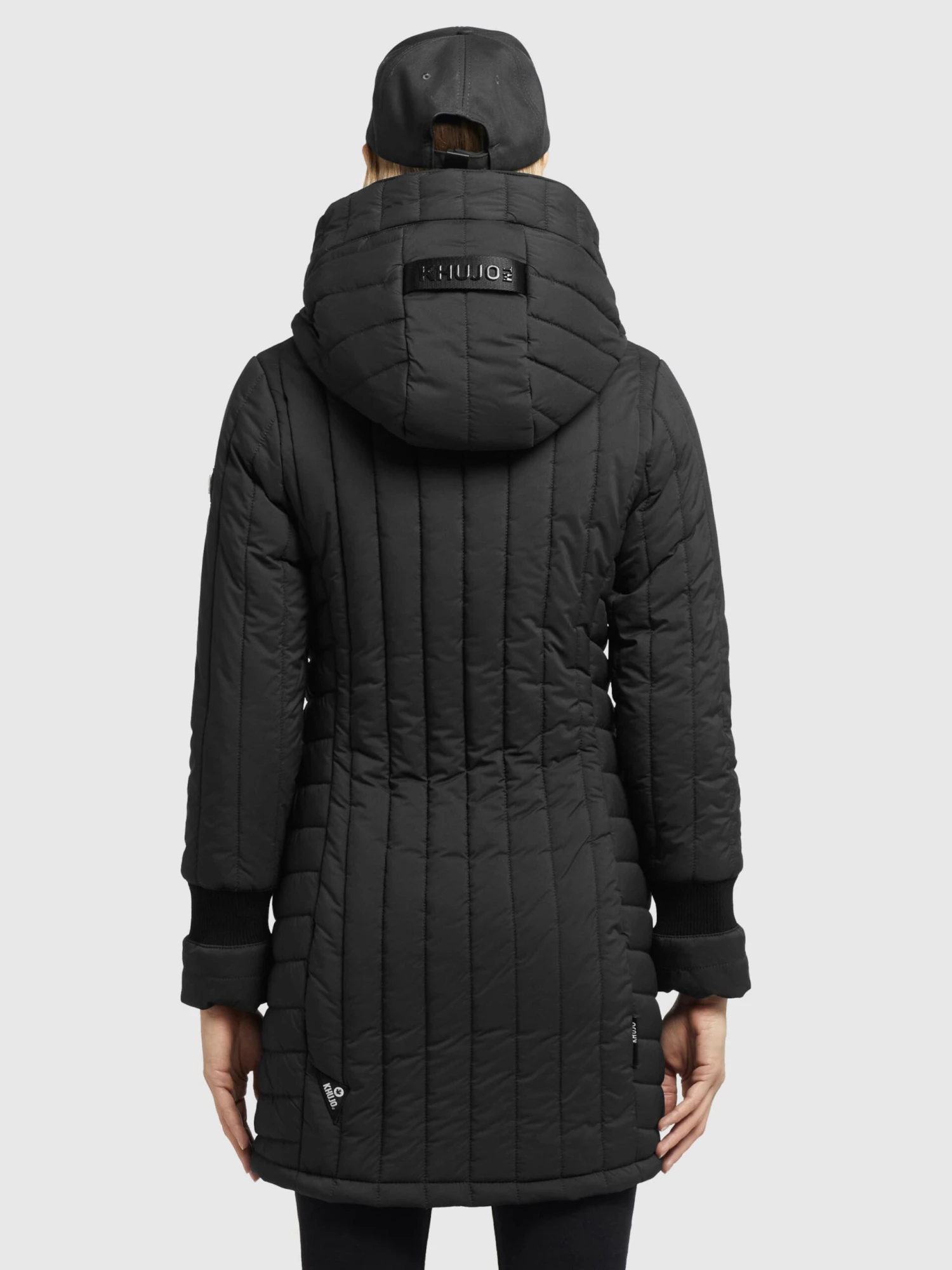 Khujo Winterjassen Winterjas Jerry Dames Zwart 6 Khujo Winterjassen Winterjas Jerry Dames Zwart - Afbeelding 4