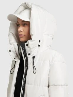 Khujo Tussenmantels Tussenmantel Soulani Dames Offwhite -Khujo b74c87407646c0a2b982e700189c443c