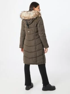 Khujo Wintermantels Wintermantel Lubeck Dames Groen -Khujo b8ae908aa6effd179e7e0e94114ec4e7