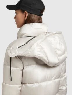 Khujo Winterjassen Winterjas Evona Dames Parelwit -Khujo b8eb8c7e07590fe804b8e24d90110f76