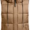 Khujo Bodywarmers Bodywarmer Eden Dames Lichtbruin -Khujo b92276690c9c37e8d88a9de26f5d4e85